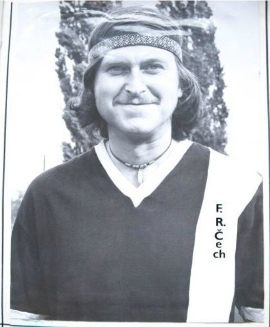 František Ringo Čech na snímku z roku 1975.