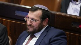 Izraelský ministr Amichai Elijahu - za krajně pravicovou stranu Židovská síla (Ocma Jehudit)