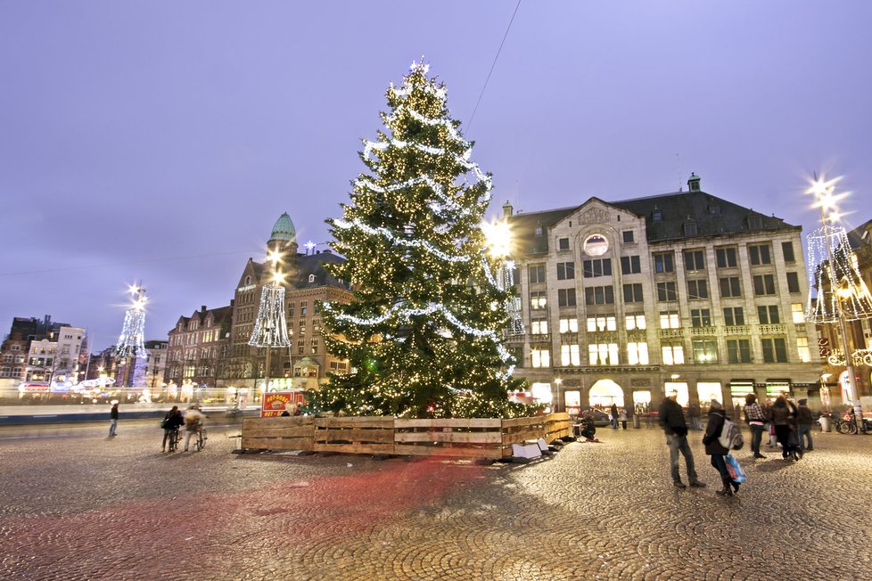 Vánoce v Amsterdamu