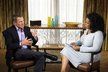 Cyclist Lance Armstrong is interviewed by Oprah Winfrey in Austin, Texas, in this January 14, 2012 handout photo courtesy of Harpo Studios. REUTERS/Harpo Studios, Inc/George Burns/Handout (UNITED STATES - Tags: MEDIA SPORT CYCLING SOCIETY ENTERTAINMENT TPX IMAGES OF THE DAY) FOR EDITORIAL USE ONLY. NOT FOR SALE FOR MARKETING OR ADVERTISING CAMPAIGNS. THIS IMAGE HAS BEEN SUPPLIED BY A THIRD PARTY. IT IS DISTRIBUTED, EXACTLY AS RECEIVED BY REUTERS, AS A SERVICE TO CLIENTS. NO ARCHIVES. NO SALES
