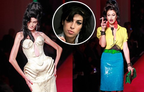 "Nesmrtelná" Amy Winehouse na mole: Gaultier jí vzdal hold, otec zuří