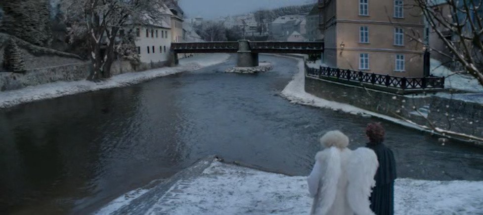 Malebný Český Krumlov v pohádce Anděl Páně 2