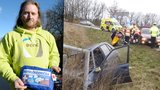 Anděl z BMW je světlou výjimkou: U nehody zastaví desetina Čechů