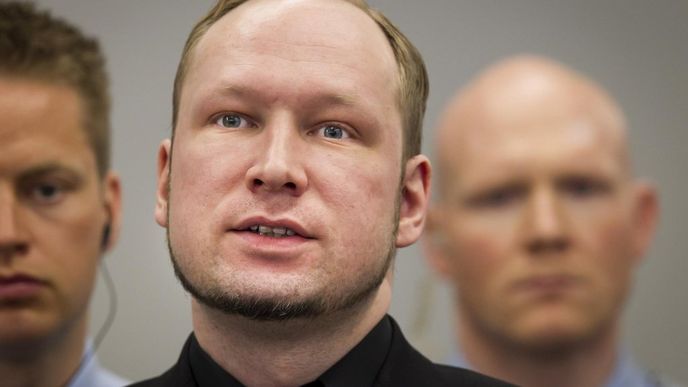 Anders Breivik u soudu