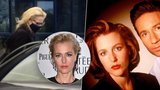 Legendární agentka Scullyová z Akt X je v Praze! Na natáčení přiletěla soukromým tryskáčem