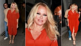 Sexbomba Pamela Andersonová (54) vyrazila na večeři s vousatým zajíčkem (25)! Není to, jak to vypadá