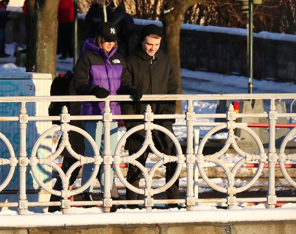 Valentýnské rande Andrey Bezděkové a Marka Lambory