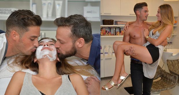 Bezděková si zaflirtovala s pohledným Švýcarem.