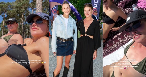 Andrea Bezděková a Žaneta Skružná "chytaly bronz" místo hokejistů