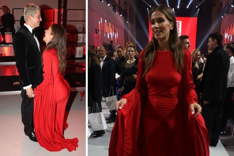 Obrázek: Andrea Bezděková provedla večerem plným módy: Nehoda v sexy šatech!