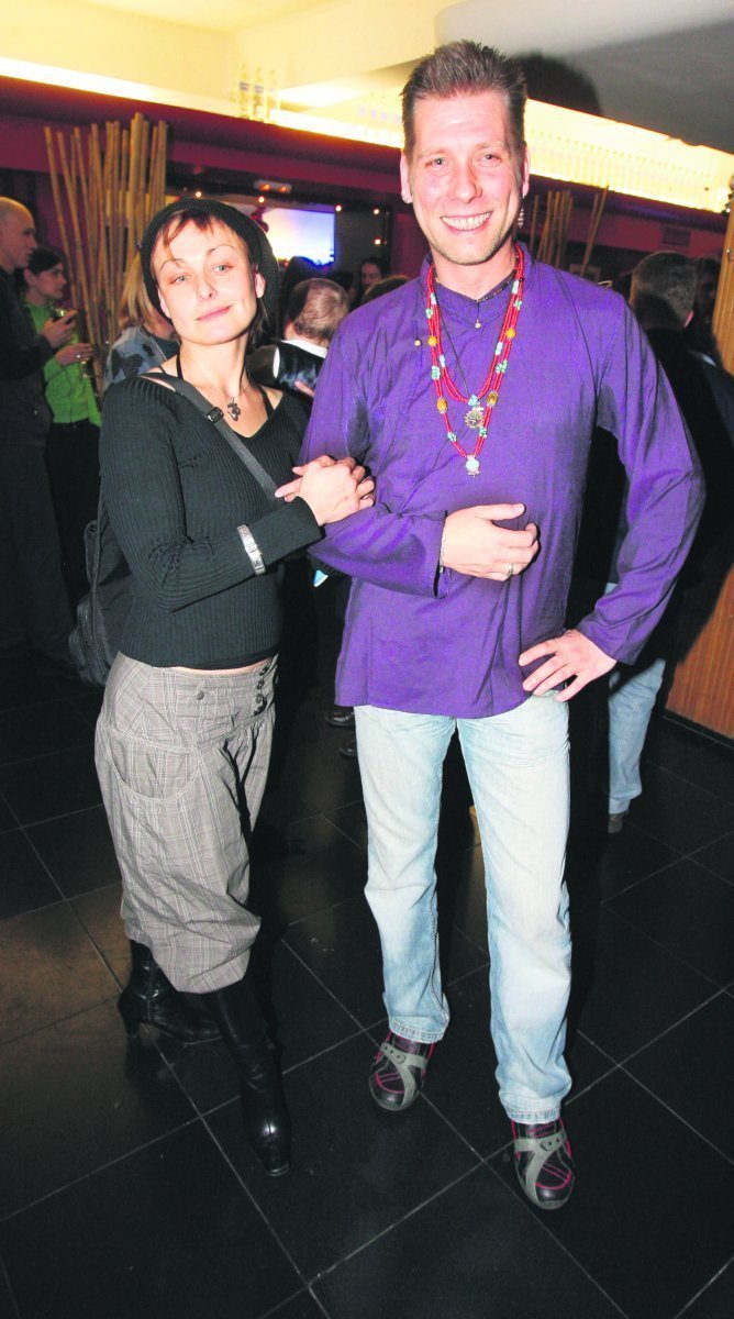 Bývalou princeznu Blesk zastihl v Divadle Radka Brzobohatého s přítelem Michalem Cermanem