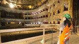 Opravy Státní opery vrcholí: Začíná kolaudace, slavnostně se otevře v lednu