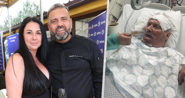 Manželka Kašpárka Andrea v slzách: Zemřel jí tatínek