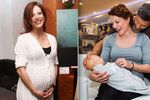 Těhotná Andrea Kerestešová zvažovala, že sní vlastní placentu.