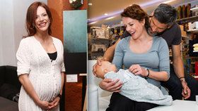 Těhotná Andrea Kerestešová zvažovala, že sní vlastní placentu.