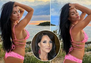 Sexy Andrea Pomeje na dovolené v Chorvatsku