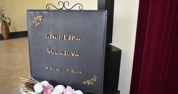 Babička a přátelé se rozloučili se zesnulou Andreou Šulajovou (†23). Podlehla rakovině kostí.