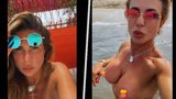 Sexy babča (53) znovu zasahuje: Žhavé snímky z nudistické pláže!