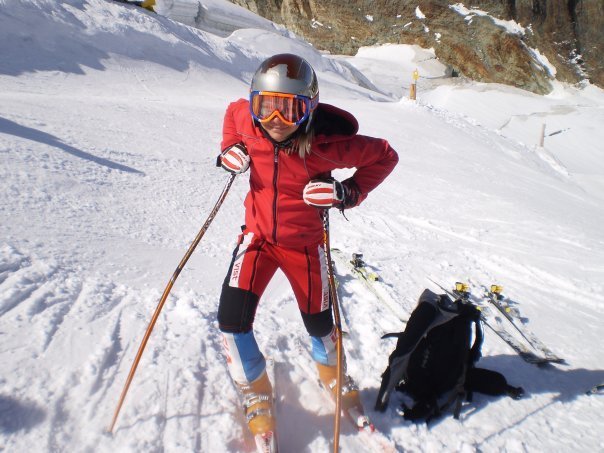 Josefína Volopichová je naší reprezentantkou ve sjezdovém lyžování.