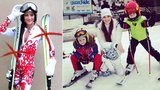 Verešová nesmí na lyže: Po svahu se prohánějí jenom její děti!