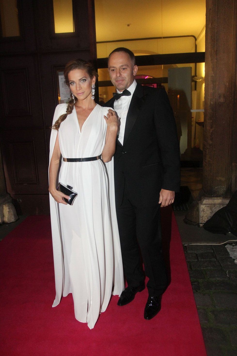 Modelka Andrea Verešová s manželem Danielem Volopichem