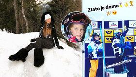 Verešová skáče radostí: Její syn vyhrál zlatou medaili ve snowboardingu