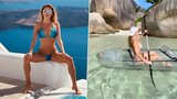 Sexy Verešová na Seychelách: Trapas s pádlem!