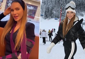 Andrea Verešová si vyhodila loket po pádu na lyžích.