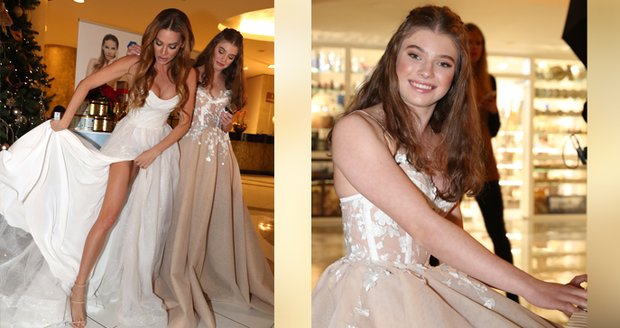 Andrea Verešová zasvětila svou dceru do modelingu.