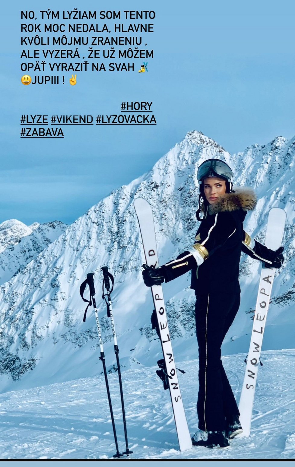 Andrea Verešová láká na hory