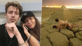 Dánský umělec, který pobouřil Egypťany skandální fotkou: Pravda o sexu na pyramidě!