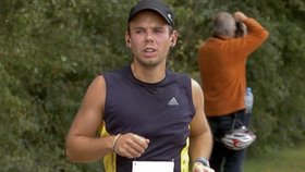 Andreas Lubitz při maratonu.