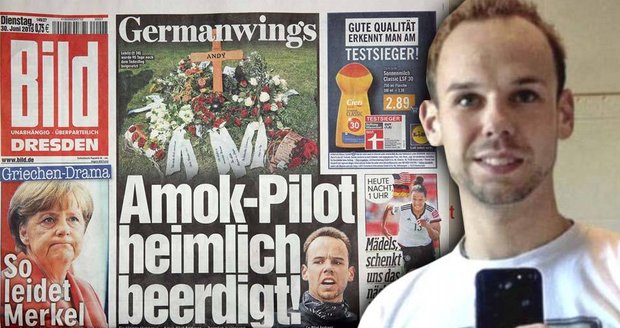 Tajně pohřbili psychicky narušeného pilota, který zabil 149 lidí: Tady leží Andy!