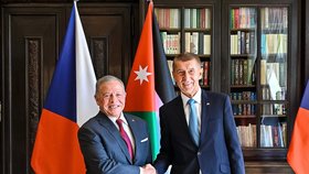 Andrej Babiš se sešel s jordánským králem Abdalláhem II. (18. 9. 2026)