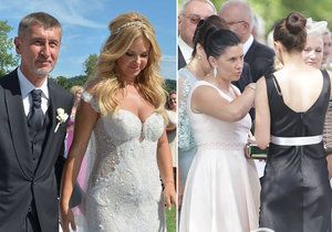 Svatba Andreje Babiše s Monikou: Na Čapím hnízdě ukázal celou rodinu... i dceru Adrianu