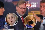 Lídři stran v superdebatě Blesku diskutovali o zdraví prezidenta Miloše Zemana.