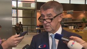 Andrej Babiš komentoval v Bruselu kauzu svého syna (16.11.2018)