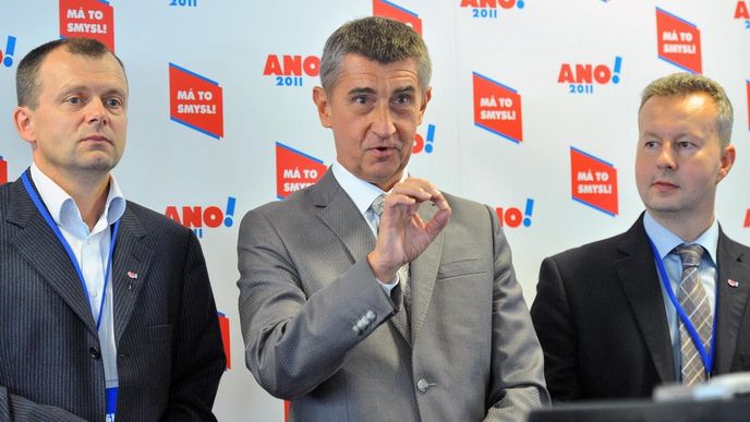 Andrej Babiš, ANO 2011