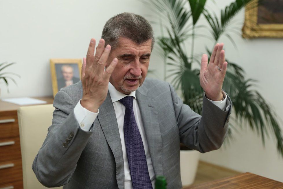 Předseda hnutí ANO a premiér v demisi Andrej Babiš v rozhovoru pro Blesk