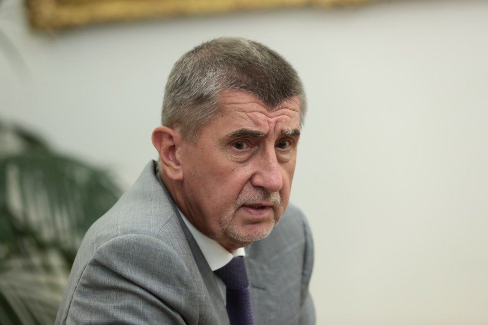 Předseda hnutí ANO a premiér v demisi Andrej Babiš v rozhovoru pro Blesk