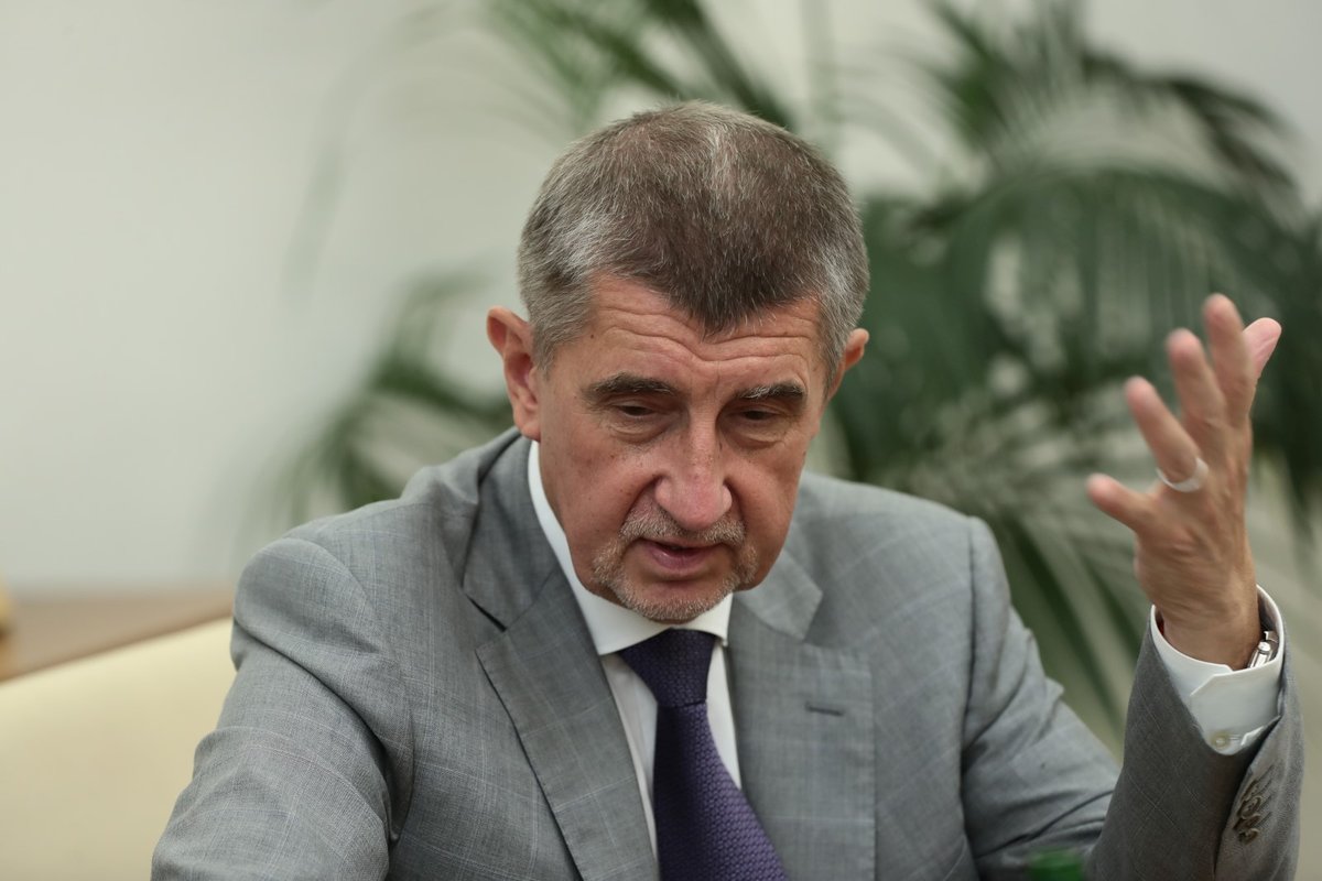 Předseda hnutí ANO a premiér v demisi Andrej Babiš v rozhovoru pro Blesk