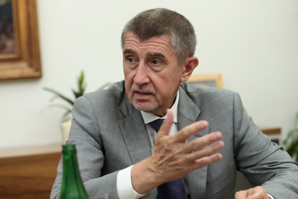 Předseda hnutí ANO a premiér v demisi Andrej Babiš v rozhovoru pro Blesk