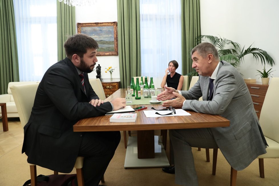Předseda hnutí ANO a premiér v demisi Andrej Babiš v rozhovoru pro Blesk