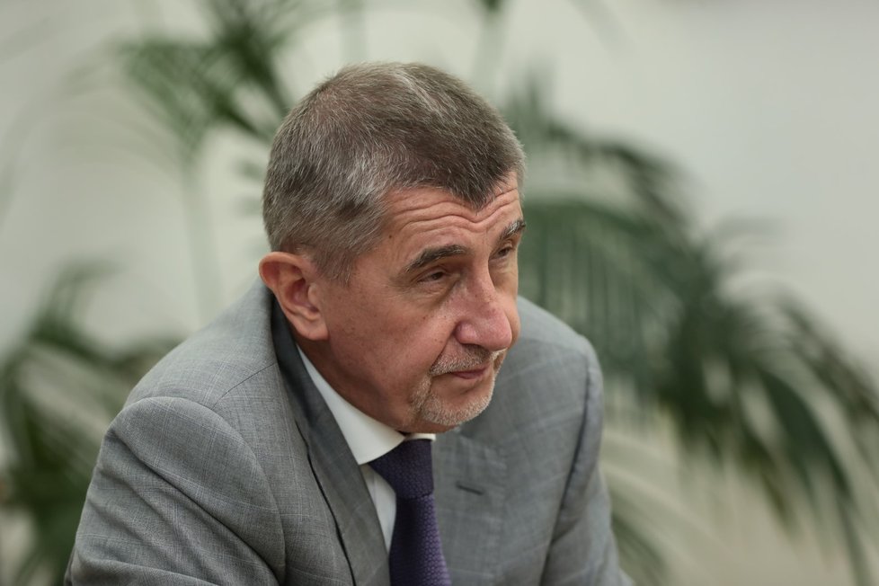 Předseda hnutí ANO a premiér v demisi Andrej Babiš v rozhovoru pro Blesk