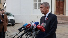 Andrej Babiš svou schůzku s Petrem Pavlem komentoval jen krátce (12. 11. 2025).