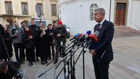 Andrej Babiš svou schůzku s Petrem Pavlem komentoval jen krátce (12. 11. 2025).