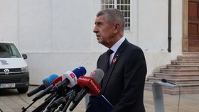 Andrej Babiš svou schůzku s Petrem Pavlem komentoval jen krátce (12. 11. 2025).