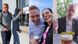 Finále kampaní: Nasupený Macinka na ČT, Babišův vzkaz, hádka se „soudruhem“ i růžová středa STAN