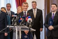 ANO, SPD a Motoristé podepsali koaliční smlouvu: Jména ministrů slibují na konci listopadu