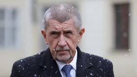 Andrej Babiš po schůzce s prezidentem Petrem Pavlem, kterému předal seznam kandidátů ANO, SPD a Motoristů na ministry (26. 11. 2025)